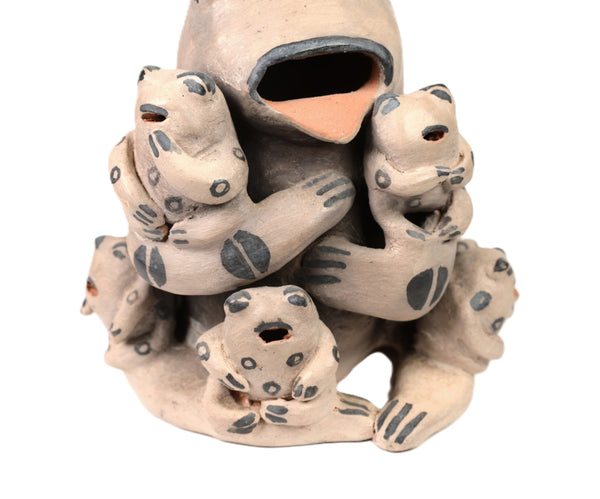 Cochiti Storyteller Frog Pottery By Mary Martin