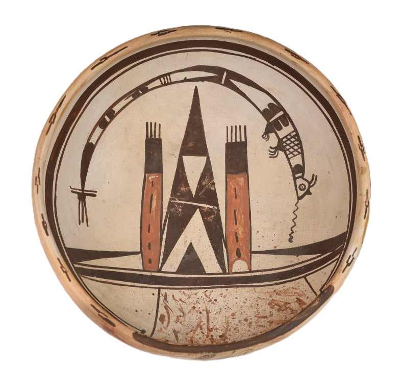 Hopi Bowl Pottery By Nampeyo of Hano