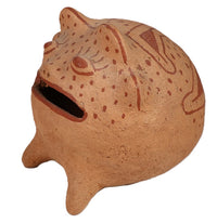 Mohave Effigy Frog Pottery By Elmer Gates
