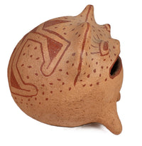 Mohave Effigy Frog Pottery By Elmer Gates