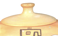 Hopi Pueblo Pottery with Lid By Sadie Adams