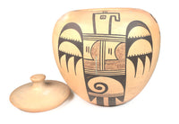 Hopi Pueblo Pottery with Lid By Sadie Adams