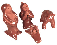 Santa Clara Pueblo Red Clay Pottery By Gary Gutieriez