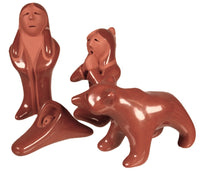 Santa Clara Pueblo Red Clay Pottery By Gary Gutieriez