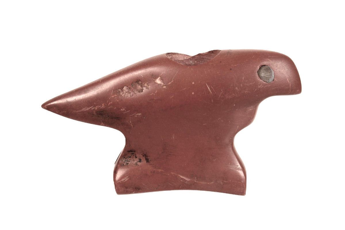 Northern Plains Sious Red Stone Bird Pipe