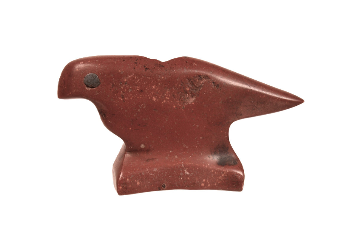 Northern Plains Sious Red Stone Bird Pipe