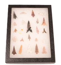 Early Man Oregon Gem Point Arrowheads in Riker Box