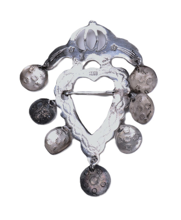 Plains German Silver Heart Pin - Hudson’s Bay Company