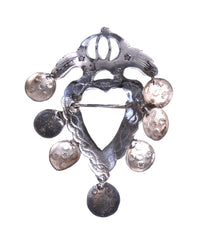 Plains German Silver Heart Pin - Hudson’s Bay Company