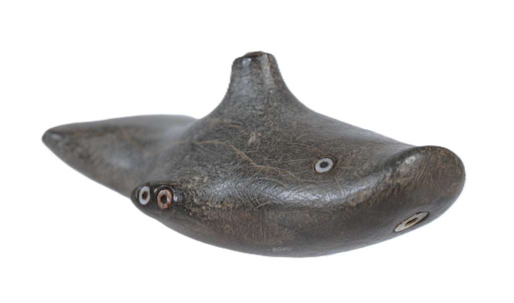 Chumash Steatite Stone Whale Fetish