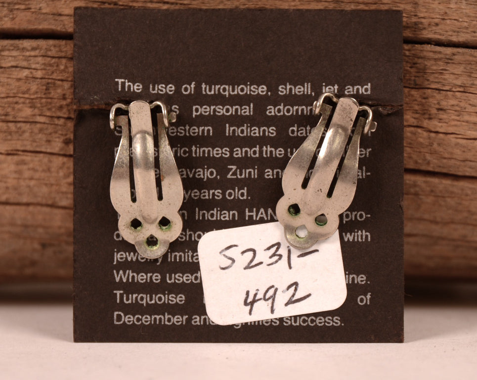 Navajo Coral Earrings