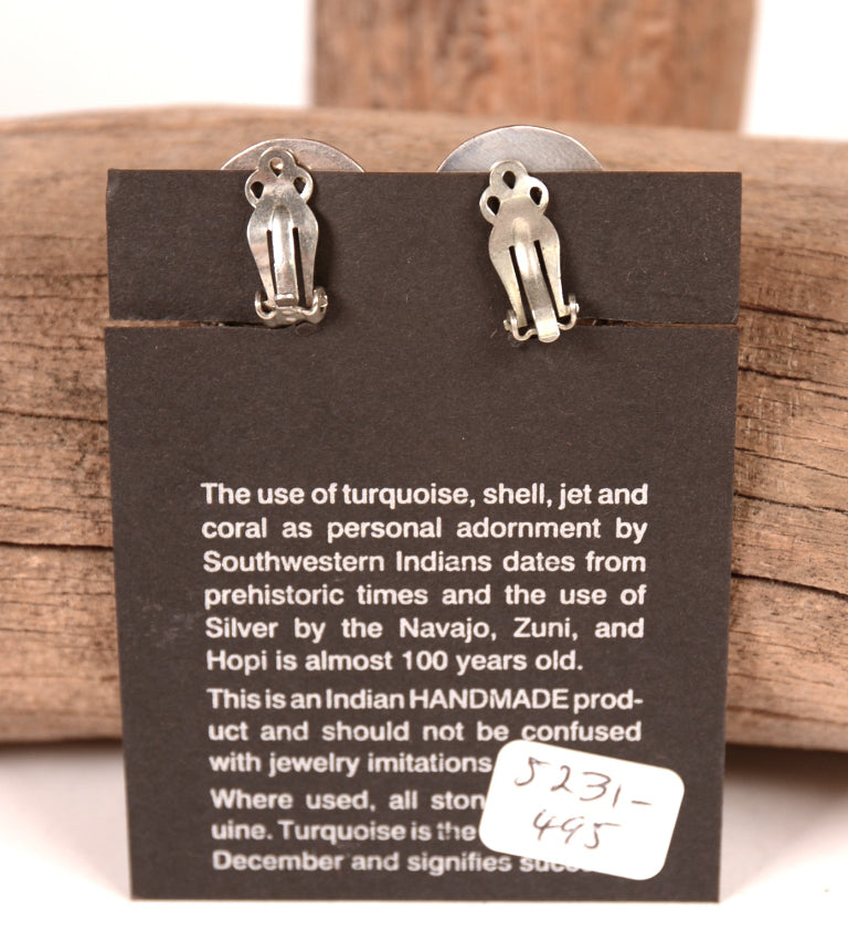 Navajo Sterling Silver Earrings