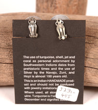 Navajo Sterling Silver Earrings