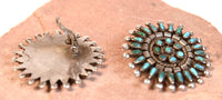 Zuni Pueblo Clip Earrings