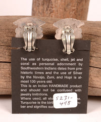 Navajo Sterling Silver and Turquoise Earrings