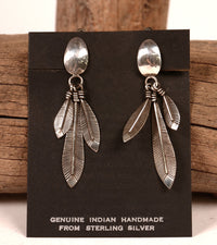 Navajo Sterling Silver Earrings