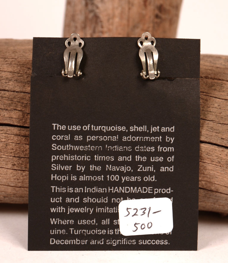 Navajo Sterling Silver Earrings