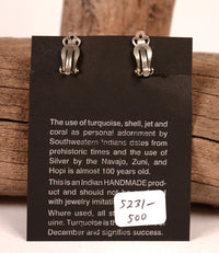 Navajo Sterling Silver Earrings