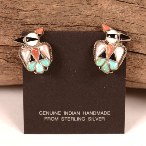 Zuni Pueblo Bird Earrings