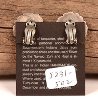 Zuni Pueblo Cluster Turquoise Earrings