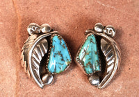 Zuni Pueblo Clip Earrings By Ben Eustace