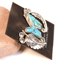 Zuni Pueblo Clip Earrings By Ben Eustace