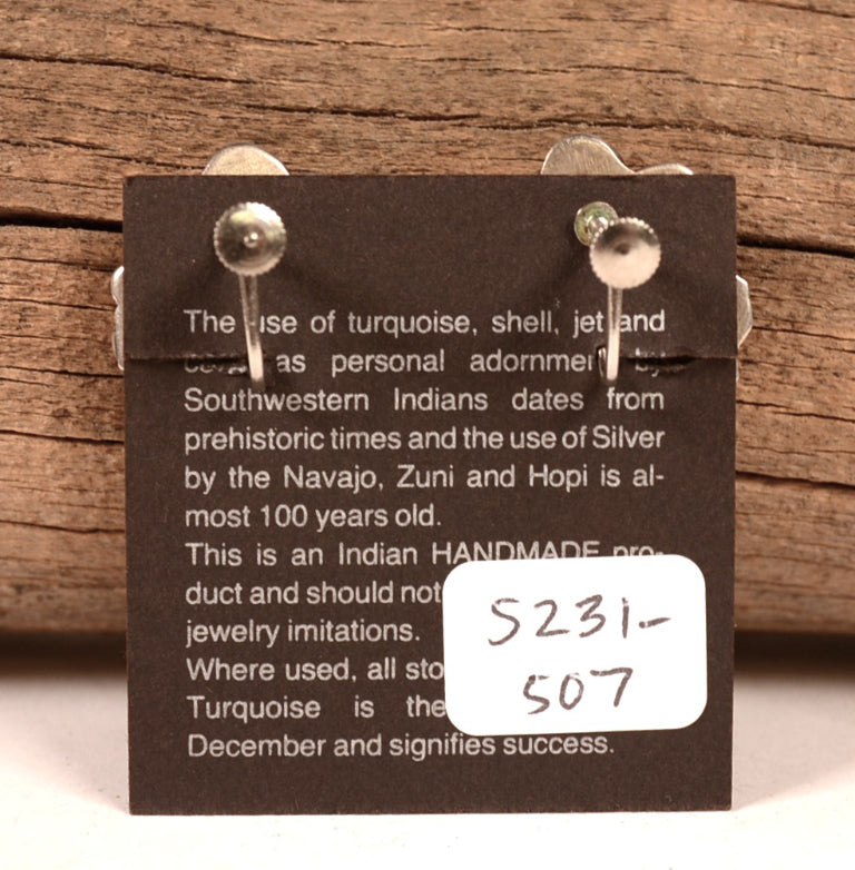 Navajo Sterling Silver Earrings