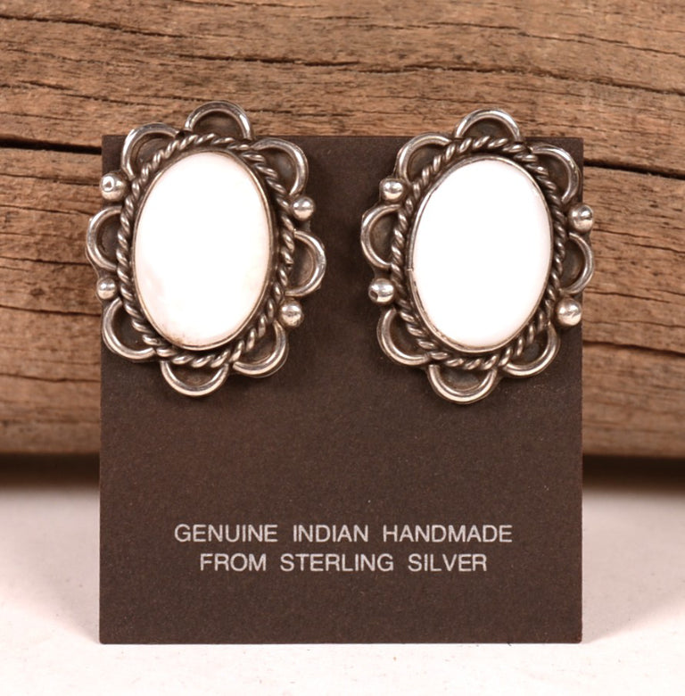 Navajo Sterling Silver Earrings