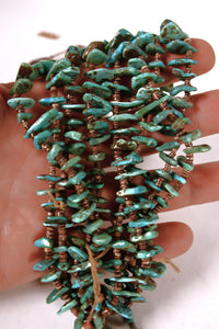 Navajo Heishi and Turquoise Necklace