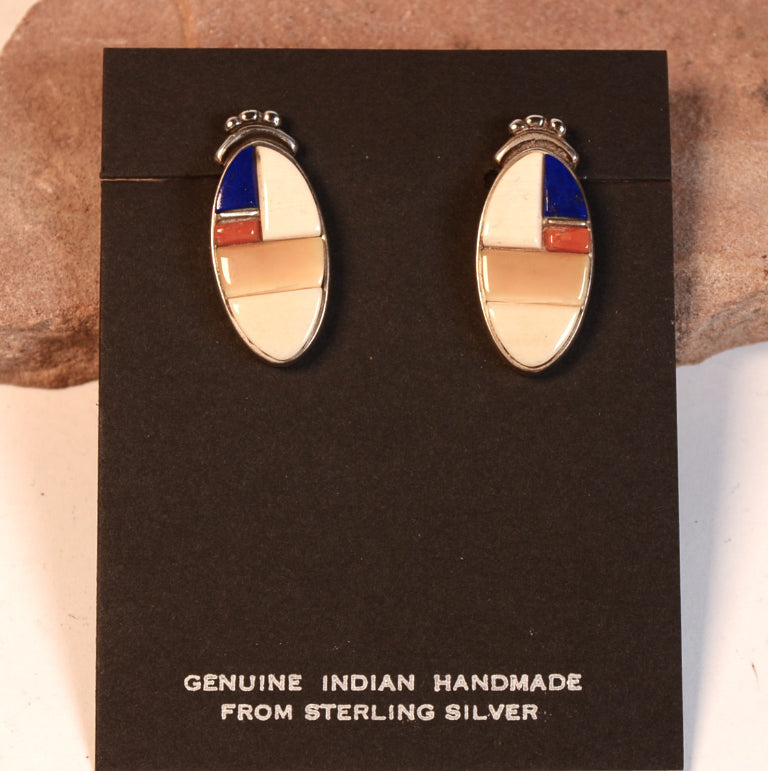 Navajo Clip Earrings