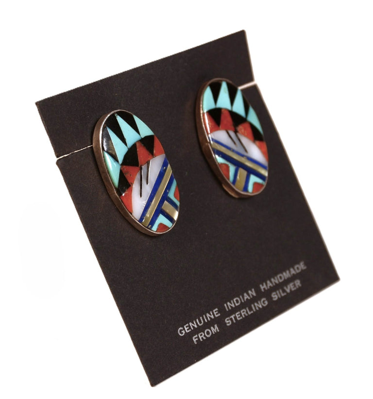 Navajo Clip Earrings