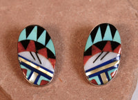 Navajo Clip Earrings
