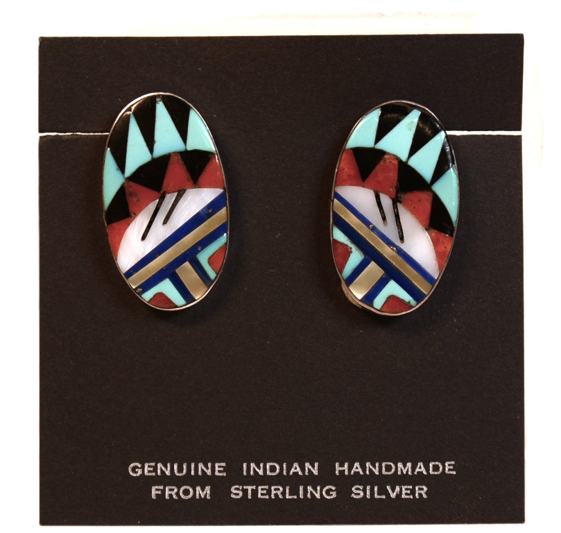 Navajo Clip Earrings