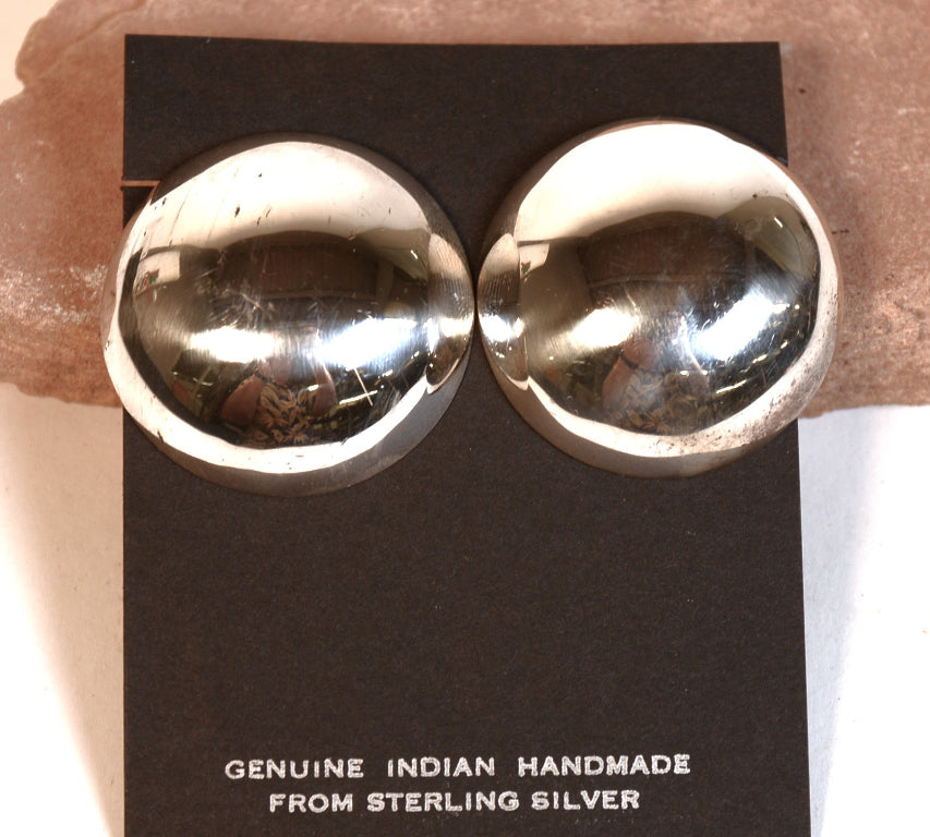 Large Navajo Clip Earrings