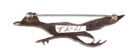 Navajo Sterling Silver Roadrunner Pin