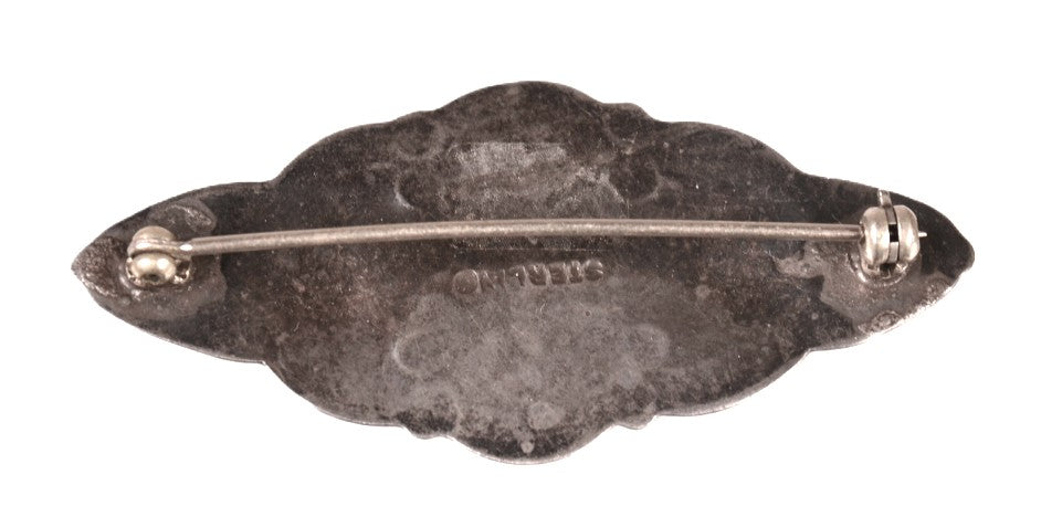 Navajo Sterling Silver Pin