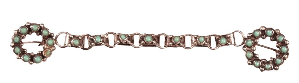Zuni Pueblo Sterling Silver Broach