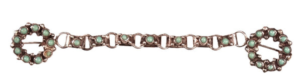 Zuni Pueblo Sterling Silver Broach