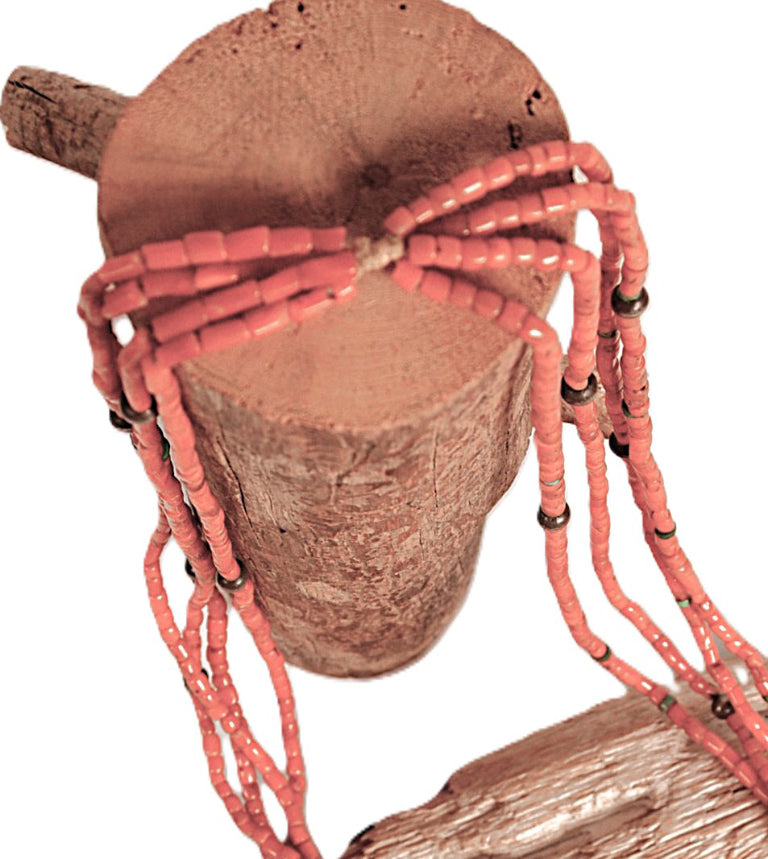 Navajo Coral Bead Necklace