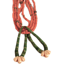 Navajo Coral Bead Necklace