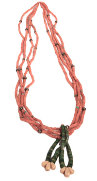 Navajo Coral Bead Necklace