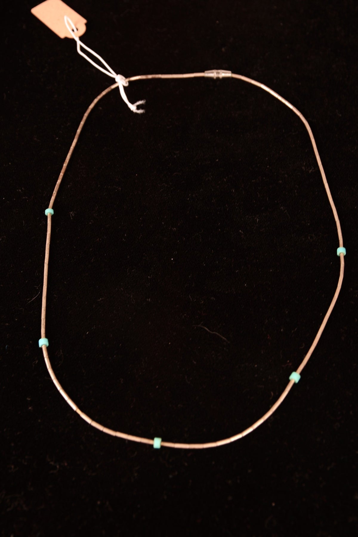 Navajo Sterling Silver Choker Necklace