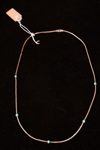 Navajo Sterling Silver Choker Necklace