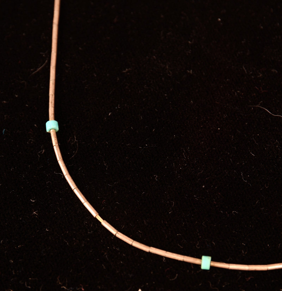 Navajo Sterling Silver Choker Necklace