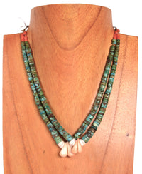 Navajo 2 Strand Choker Necklace