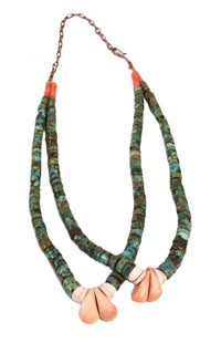 Navajo 2 Strand Choker Necklace