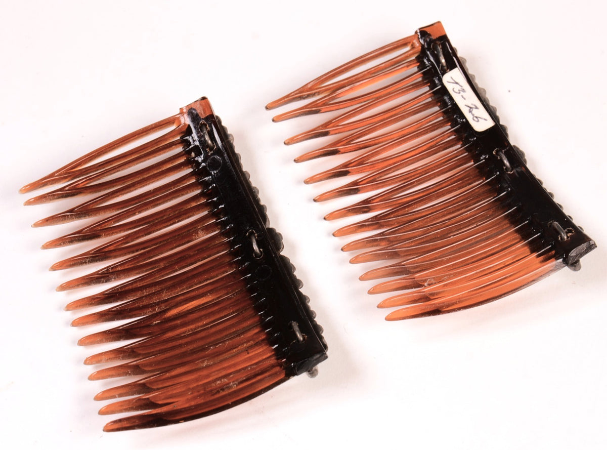Zuni Pueblo Hair Combs Pair