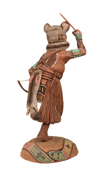 Hopi Pueblo Mouse Kachina Doll By Ronald Honyouti