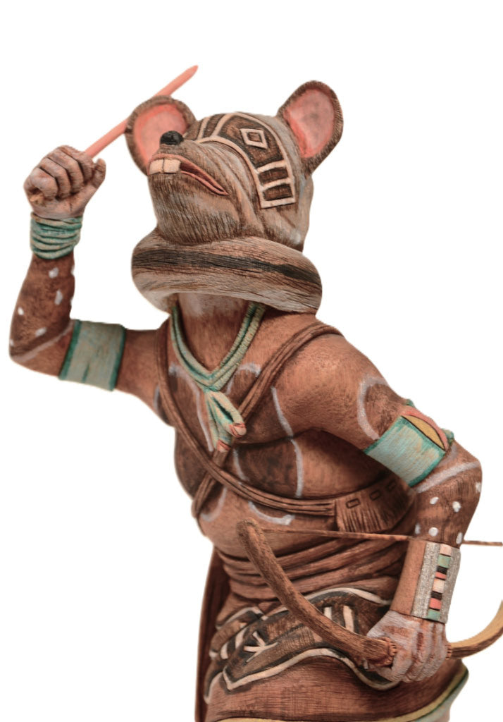 Hopi Pueblo Mouse Kachina Doll By Ronald Honyouti