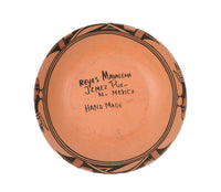 Jemez Pueblo Polychrome Pottery Jar By Reyes Madalena